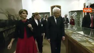 Mattarella visita centro culturale in Paraguay