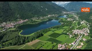 Cammino delle colline del Prosecco, ecco il percorso visto dal drone