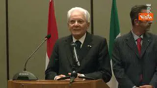 Mattarella incontra cittadini italiani in Paraguay: Contribuite all'amicizia tra i nostri Paesi