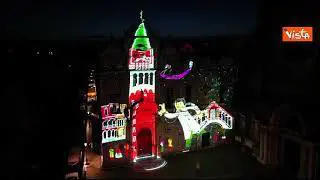 Venezia recluta nuovi medici e illumina la facciata dell'ospedale con un videoappello