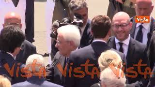Il Presidente Mattarella ai funerali di Stato di Forlani alla Basilica dei Santi Pietro e Paolo