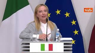 Meloni: Nuovo patto di stabilità tenga conto degli investimenti