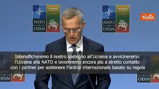 Stoltenberg: Avvicineremo Ucraina alla Nato