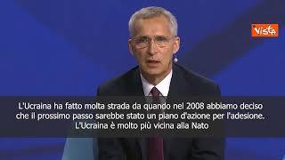 Stoltenberg: Ucraina più vicina alla Nato