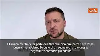 Zelensky: Nato dia segnale chiaro su adesione Ucraina