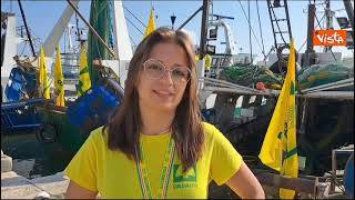La protesta Coldiretti con i pescatori a San Benedetto del Tronto: "No alle nuove regole Ue"