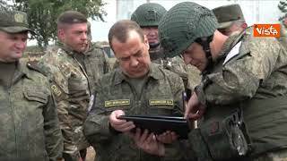 Medvedev visita il poligono nucleare di Tockoe