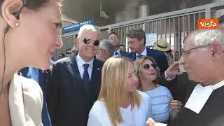 Meloni al parco di Pompei visita la Casa delle Nozze d'argento