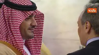 L'attesa per l'inizio dei lavori della Conferenza internazionale su sviluppo e migrazioni a Roma