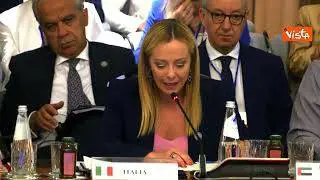 Meloni: Potenziare sostegno per Stati che si fanno carico di grandi flussi di rifugiati