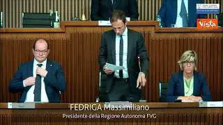 Maltempo, Fedriga: Firmata dichiarazione di stato d'emergenza in Friuli