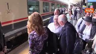 Lino Banfi su treno turistico Trenitalia: "Sto benissimo, orgoglioso di essere qui"