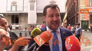 Salvini: "Lavoriamo per ripristino normalità aeroporto Catania, poi inasprire pene per piromani"
