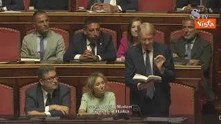 Malan: "Mozione a sproposito, nulla contro la ministra Santanchè"