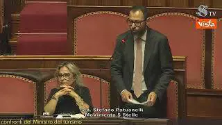 Patuanelli: Sfiducia a Santanchè perchè non abbiamo ottenuto risposte con sua informativa