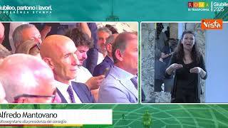 Giubileo Roma, Mantovano: Governo impegnato a pieno titolo per riuscita evento