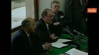 Consiglio Ue a Rodi del 1988 con De Mita e Andreotti