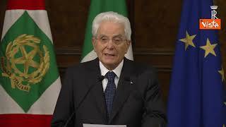 Mattarella: "Insuccesso Pnrr sarebbe sconfitta per Italia, non è questione di Governo"