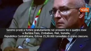 Putin: Pronti a inviare gratuitamente grano in Africa