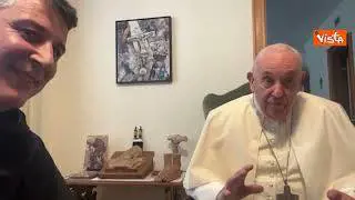Papa Francesco in diretta su Facebook: Buonasera brava gente
