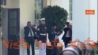 Meloni arriva alla Casa Bianca per bilaterale con Biden