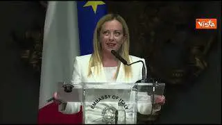 Meloni: "Sono fiera di guidare questo Paese e voglio ringraziare gli italiani"