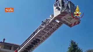 Maltempo nel comasco, i lavori di messa in sicurezza delle strutture danneggiate