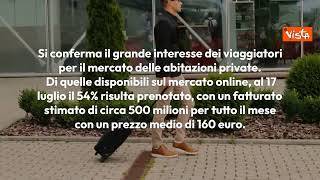 Turismo a luglio in Italia, ecco i dati del Ministero - Infografica