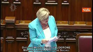 Reddito cittadinanza, Calderone: "Qualcuno soffia sul disagio sociale"