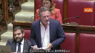 Delega fiscale, Borrelli in Aula cita "Quelli che benpensano" di Frankie hi-nrg