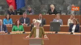 Von der Leyen annuncia 400 mln di aiuti a Slovenia dopo alluvioni