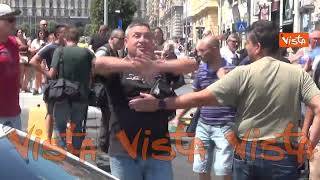 Reddito di Cittadinanza, corteo contro lo stop blocca strada nei pressi del porto