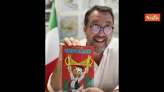 Salvini mostra su Fb un Topolino del 1982 col Ponte di Messina in copertina: "Sono passati 41 anni"