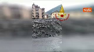 Esonda torrente Bardonecchia, tsunami di fango investe la città