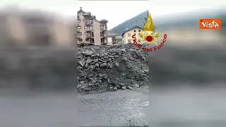 Esonda torrente Bardonecchia, tsunami di fango investe la città