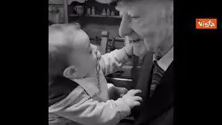 Addio a Carlo Mazzone, l'ultimo video postato sui social: un bacio al nipote