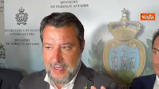 Salvini: "Penso che aumento stipendi e pensioni sia la priorità della manovra economica"