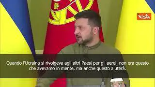 Prigozhin, l’ironia di Zelensky: Quando parlavamo di aerei per l'Ucraina non ci riferivamo a questo