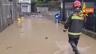 Oltre 50 interventi dei Vigli del fuoco per il maltempo a Como e dintorni, ecco le immagini