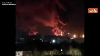 L'attacco dei droni ucraini sull'aeroporto russo di Pskov, ecco le immagini