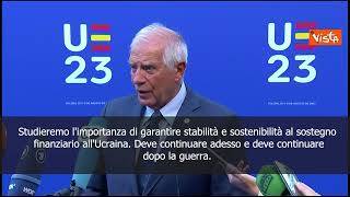 Borrell: Continuare a sostenere l'Ucraina