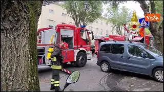 Incendio nella zona industriale di Trieste, l'intervento dei Vigili del Fuoco