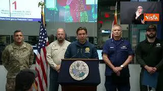 Uragano Idalia in Florida, DeSantis: "Non uscite durante la tempesta"
