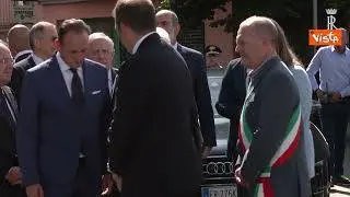 Operai travolti dal treno, Mattarella a Brandizzo depone mazzo di fiori su luogo tragedia