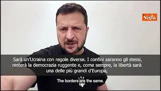 Zelensky: I confini dell'Ucraina resteranno gli stessi