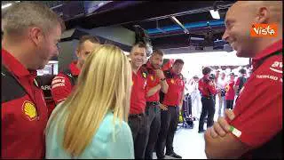 Giorgia Meloni al Gran Premio di Monza, ecco le immagini