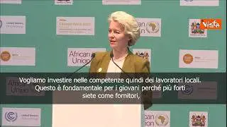 Von der Leyen in Kenya: Collaborare per creare catene di valore locali e posti di lavoro