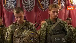 Zelensky nella regione di Zaporizhnia, ecco l'incontro con i soldati