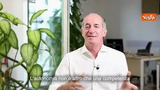 Autonomia, Zaia: "Dare seguito al lavoro del Governo"