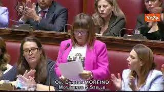 Violenza su donne, Morfino (M5s) in lacrime in Aula: "Conosco bene questo dramma, l'ho vissuto"